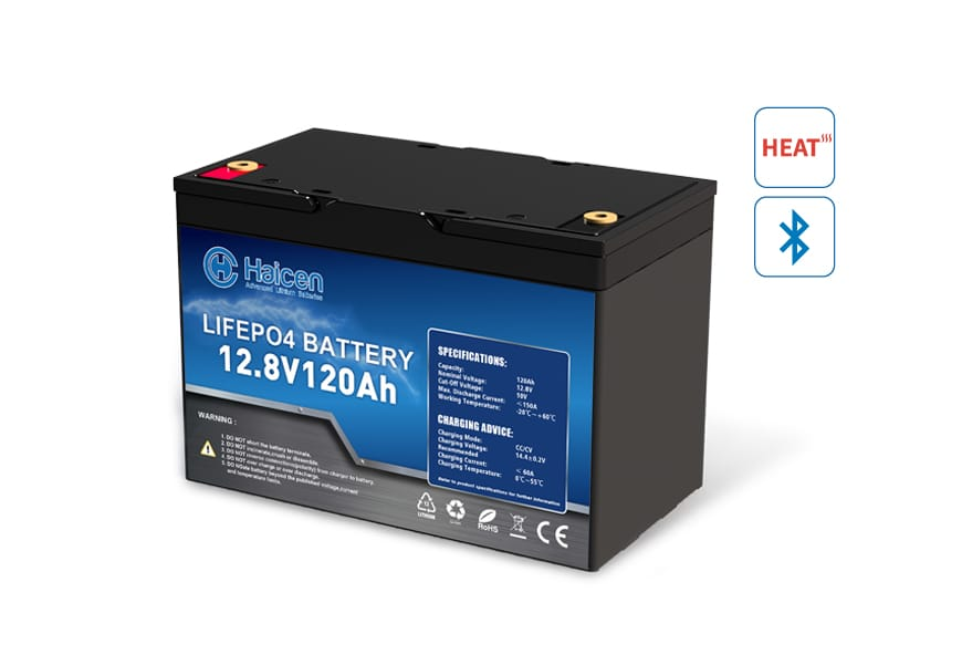 HCG27S(BCI Group 27) Series-12V120/138/150Ah Smart LiFePO4 Lithium Batteries - Boundless Battery LiFePO4 Battery