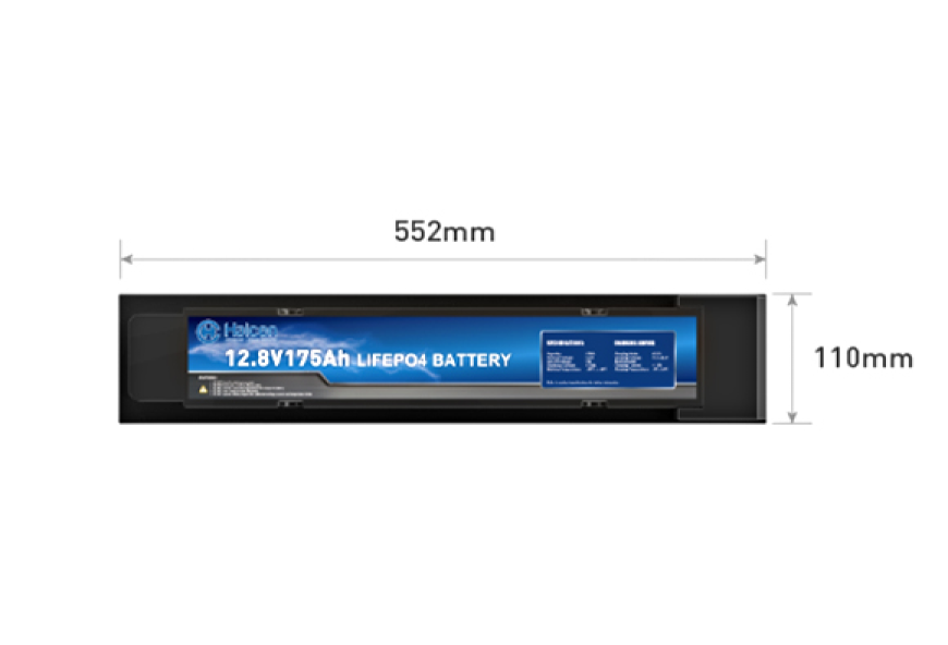 HC552 Series-12V175/200Ah, 24V80/100Ah Slimline LiFePO4 Lithium Battery - product image 2
